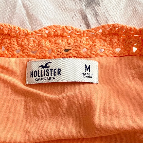 High Neck Sweater Tank - Neon Orange - Picture 5 of 5